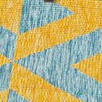 yellow and aqua