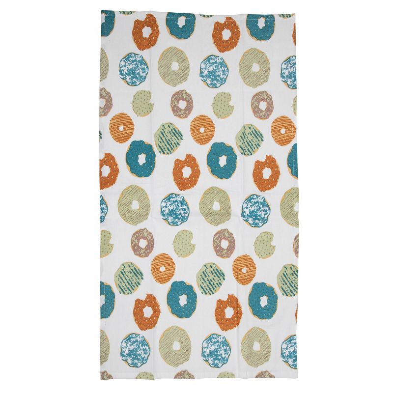 Yummy Donuts Multi Cotton Tea Towel - Foreside Home & Garden, 2 of 6