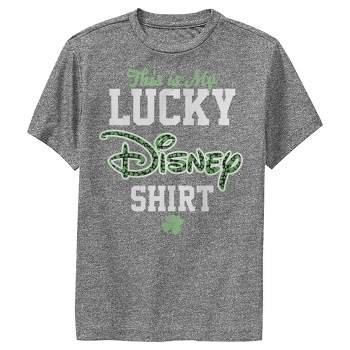 Boy's Disney This is my Lucky Shirt Performance Tee