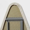 Wide Ironing Board White Metal with Creamy Chai Cover - Room Essentials™: Full Size, Collapsible Steel Frame - 3 of 3