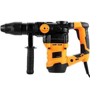 VEVOR 1-9/16 Inch SDS-Max Rotary Hammer Drill, 13Amp Corded Drills, Heavy Duty Chipping Hammers with Vibration Control & Safety Clutch, Orange - 1 of 4