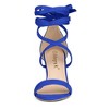 Allegra K Women's Back to College Open Toe Lace Up Chunky High Heels Strappy Sandals - 2 of 4