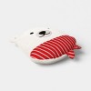 Christmas Beary the Bear Throw Pillow White - Wondershop™ - 3 of 4