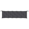 vidaXL Garden Bench Cushion Melange Anthracite Fabric (100% polyester) - 4 of 4