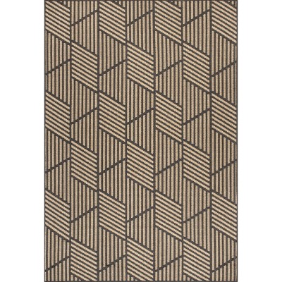 Nuloom Leona Modern Geometric Indoor and Outdoor Area Rug