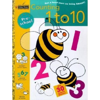 Counting 1 to 10, Grade Preschool - (Step Ahead Golden Books Workbook) by  Golden Books (Mixed Media Product)