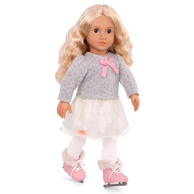 Our Generation 18" Ice Skating Doll - Tess