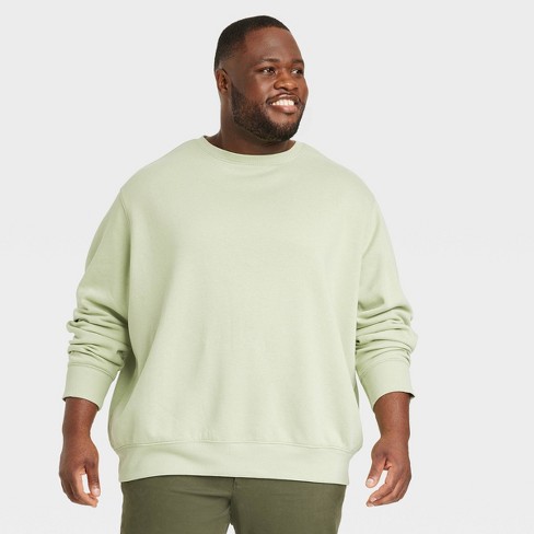 hul Spænding Evolve Men's Big & Tall Standard Fit Pullover Sweatshirt - Goodfellow & Co™ Green  5xlt : Target