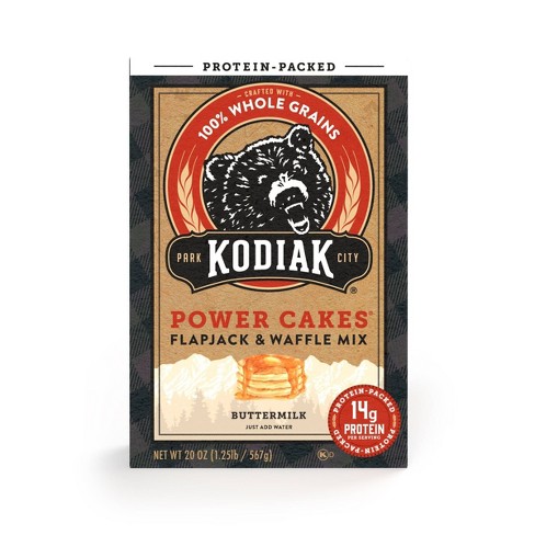Kodiak Protein-Packed Flapjack & Waffle Mix Buttermilk - 20oz - image 1 of 4