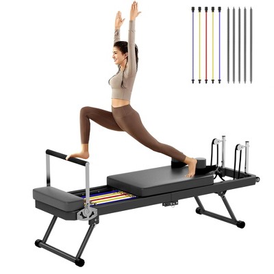 Dexmalle Foldable Pilates Reformer for Home Gym - 400lbs Capacity