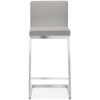 Parma Performance Vegan Leather Counter Stool - Set of 2 Black  15.75"W x 20"D x 36.2"H - 4 of 4