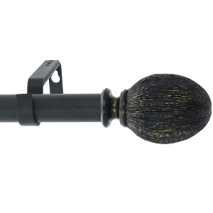 Urbanest Lato 1-inch Diameter Adjustable Curtain Rod - 1 of 4