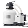 Intex 26651eg 16 Inch 3,000 Gph Above Ground Pool Sand Filter Pump With ...