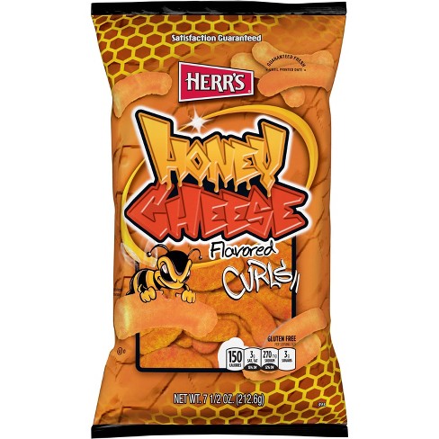 Herr's Honey Cheese Curls - 7.5oz : Target
