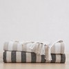 Southshore Fine Living 100% Cotton lightweight, breathable Stripe Collection throw blanket - 4 of 4