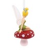 Disney Tinker Bell on Mushroom Hallmark Ornament - 2 of 3