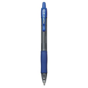 Pilot G2 Premium Retractable Gel Ink Pen Refillable Blue Ink 1mm Dozen 31257 - 1 of 4