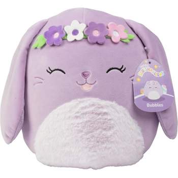 Squishmallows 10" Bubbles The Bunny Easter Plush - Officially Licensed Kellytoy - Collectible Cute Soft & Squishy Bunny Stuffed Animal Toy