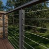 VEVOR T316 Deck Railing Cable, 1/8" Stainless Steel Wire Rope 300 ft with Cutter Kit, 7x7 Strands Construction Marine Aircraft Grade , Gray - 2 of 4