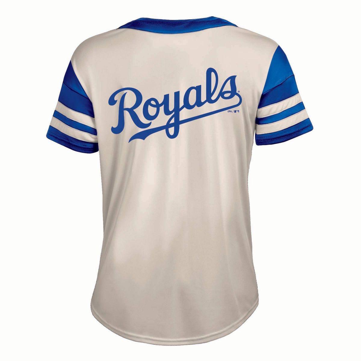 MLB Kansas City Royals Women's Antique White Jersey - thumbnail 2
