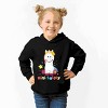 The Juniper Shop Mini Smiley Unicorn Distressed Toddler Hoodie - 3 of 4