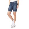 WallFlower Women's Luscious Curvy Denim Shorts Mid-Rise Bling Insta Stretch Juniors (Available in Plus Size) - 3 of 3