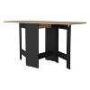 NicBex Minimalist Wooden Folding Rectangular Dining Table,Modern Home Kitchen Table Bar Table,Dining Room Furniture - 3 of 4