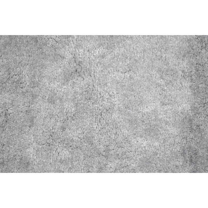 Washable Bathroom Carpet Platinum Gray - Garland Rug, 4 of 7