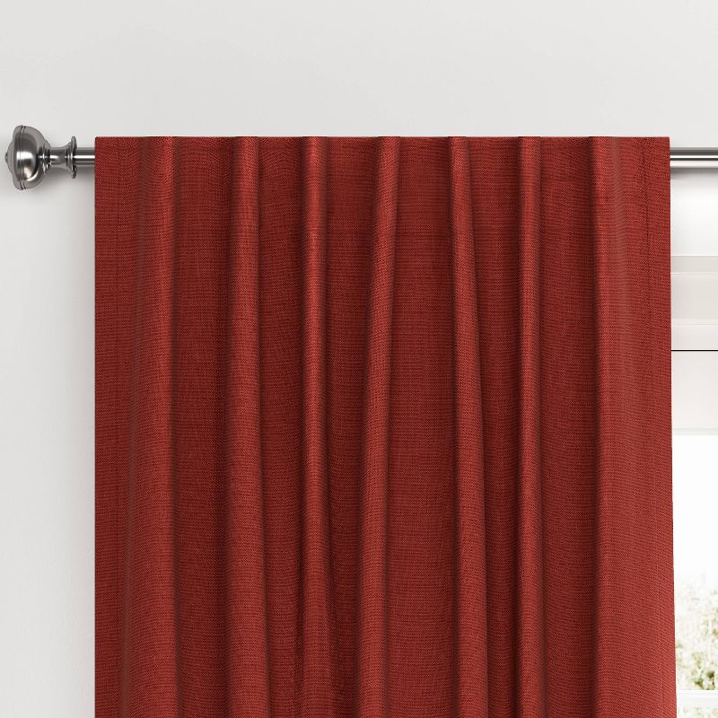 Blackout Velvet Window Curtain Panel - Threshold™, 1 of 8