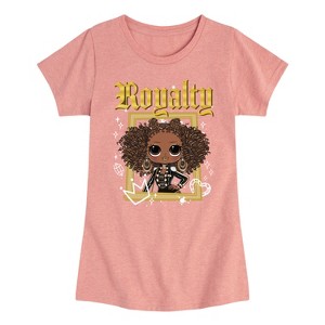 Girls' - LOL Surprise! - Royal Bee Fitted Short Sleeve Graphic T-Shirt - 1 of 4