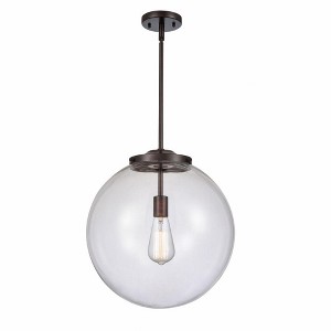 Beacon - 1 Light Pendant In Industrial Style-17 Inches Tall and 16 Inches Wide - 1 of 1