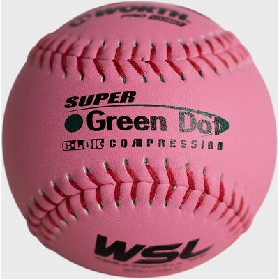 Worth Pink Pro Comp Super Gold Dot 11" Slowpitch WSL Softballs DZ
