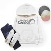 The Juniper Shop But First, Tacos Outline Youth Hoodie - 3 of 4
