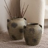 Rhodes Handcrafted Terracotta Vase Set Of 2 - RDC4029 - Weathered Grey - Safavieh - 2 of 4