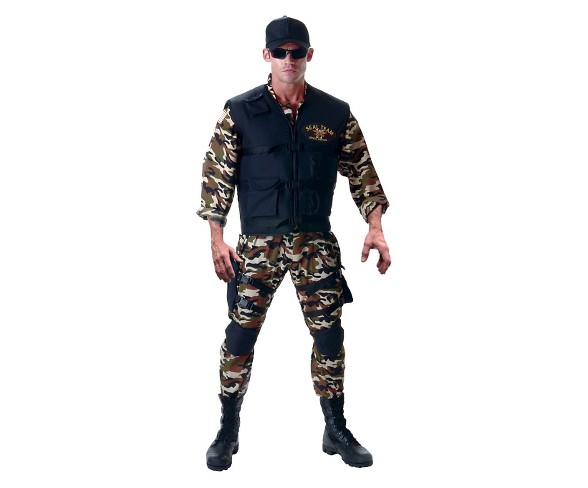 Men's Seal Team Deluxe Teen Costume Small/Medium