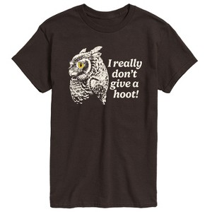 Men's - Instant Message - Dont Give A Hoot Short Sleeve Graphic T-Shirt - 1 of 4