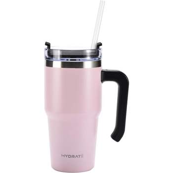 Hidrate - Tap 20oz Stainless Steel Straw Lid - Brushed SS