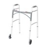 Drive Medical PreserveTech Deluxe Two Button Folding Walker with 5" Wheels - image 3 of 4