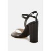 Kessel Tinted Clear Strap Block Heel Sandals - 3 of 4