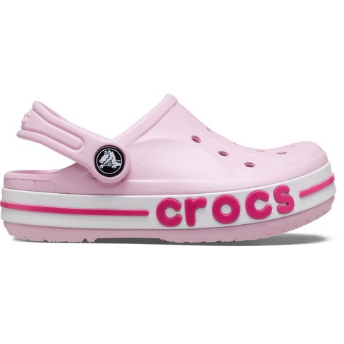 Crocs Kids Bayaband Clogs J2 Ballerina Pink Candy Pink