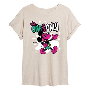 Women's - Disney - The One And Only Oversized Graphic T-Shirt - 1 of 4
