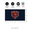 Full Color PVC Mat, 16" x 28", Chicago Bears - 3 of 4
