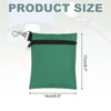 Unique Bargains Oxford Cloth Zipper Professional Golf Tee Pouch 5.5" x 6.7" - 2 of 4