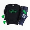 Simply Sage Market Women's Graphic Sweatshirt This Is My Lucky Shirt - 3 of 4