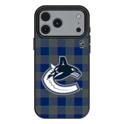 NHL Western Conference Teams Plaid MagSafe Compatible Cell Phone Case for Apple iPhone 17 Series