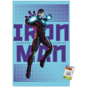 Trends International Marvel Shape of a Hero - Iron Man Unframed Wall Poster Prints - 1 of 4