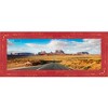 PosterPalooza | Panoramic Shabby Chic Red Picture Frame - UV Acrylic, Foam Board Backing, Hanging Hardware - 4 of 4
