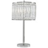 Metal Gracella Table Lamp Chrome - Signature Design by Ashley: Modern Accent Lamp, UL Listed, Crystal Shade - 2 of 3