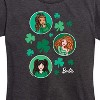 Women's - Barbie - St. Patrick's Day St. Paddys Collage Short Sleeve Graphic T-Shirt - 2 of 4
