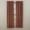 Park Designs Sturbridge Red Panel Pair 63"L - 2 of 4